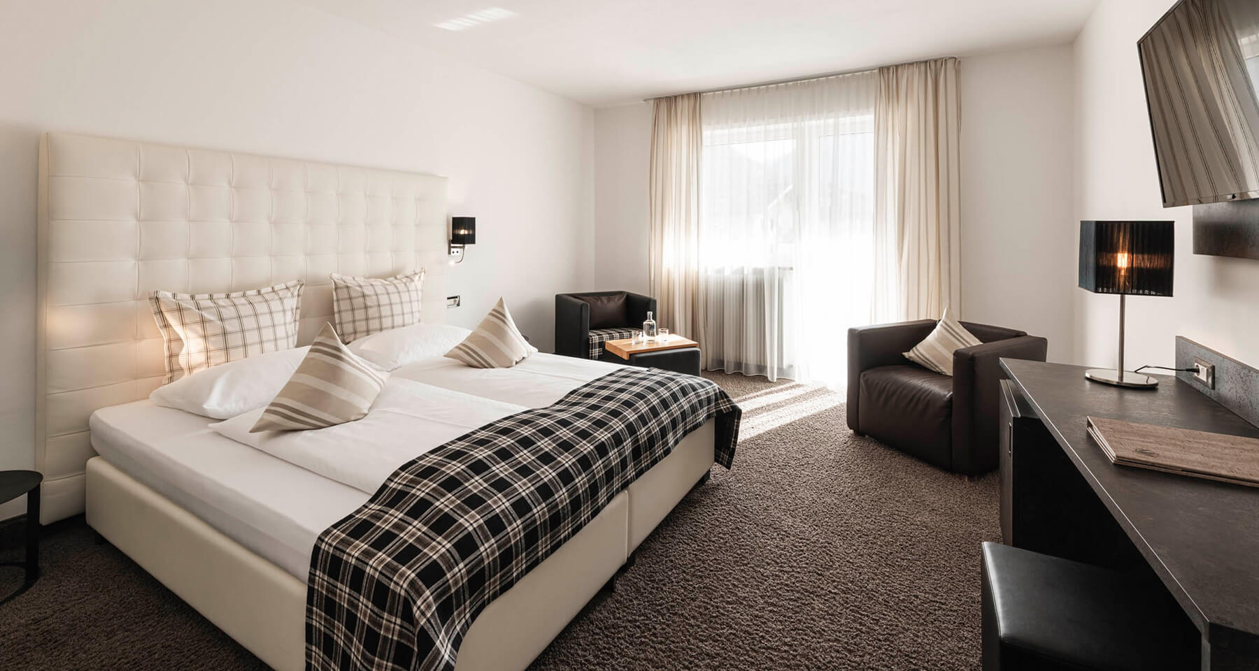 Matillhof Zimmer Abendrot